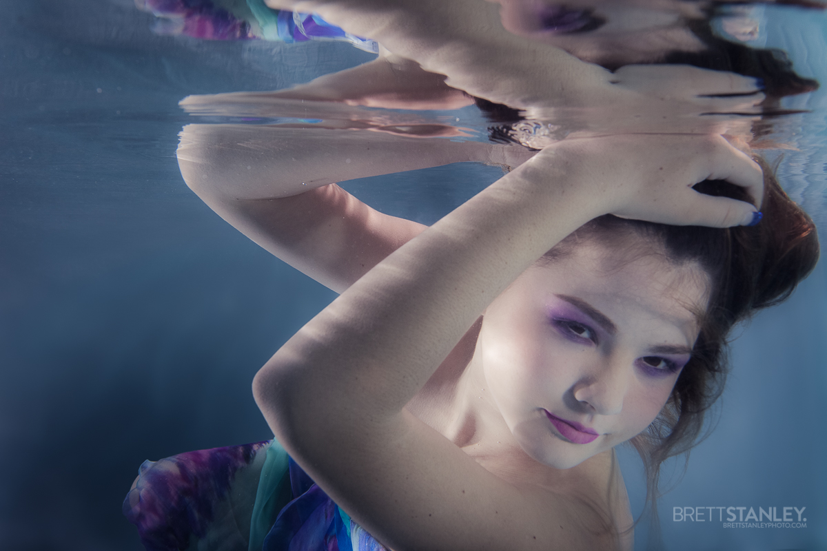 Auckland New Zealand Underwater Glamour Photoshoot Brett Stanley